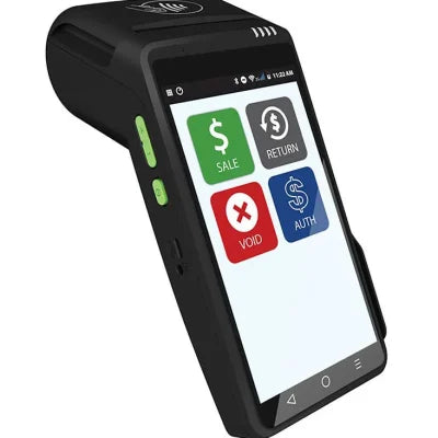 Dejavoo QD4 Terminal Desktop Android BT, IP, & WiFi (Black) - New   ( POS Placement Program )
