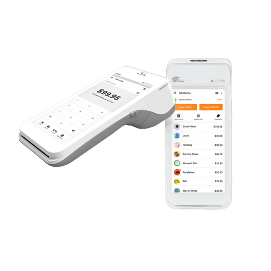 PAX A920 Pro Wireless Mobile Smart POS Terminal - Payanywhere Smart Terminal (POS Placement)